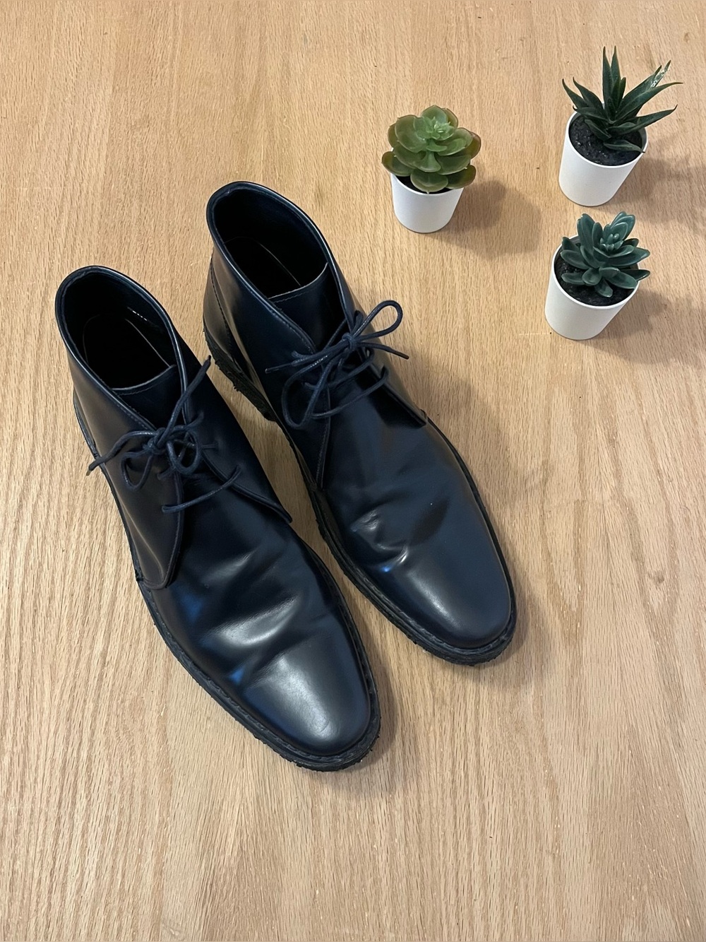 The Generic Man Lace Up Chukka Boots Handmade in Portugal